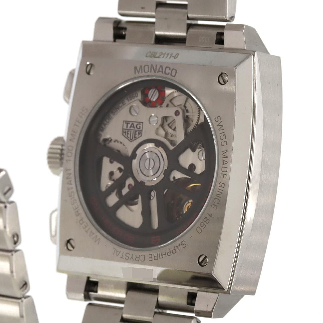 【ノーメンテナンス還元価格】タグ･ホイヤー モナコ･キャリバーホイヤー02クロノグラフ CBL2111.BA0644 SS 自動巻