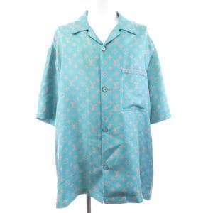 ルイヴィトン LOUIS VUITTON モノグラムショートスリーブシルクシャツ HTS06WUPP S／Sシャツ