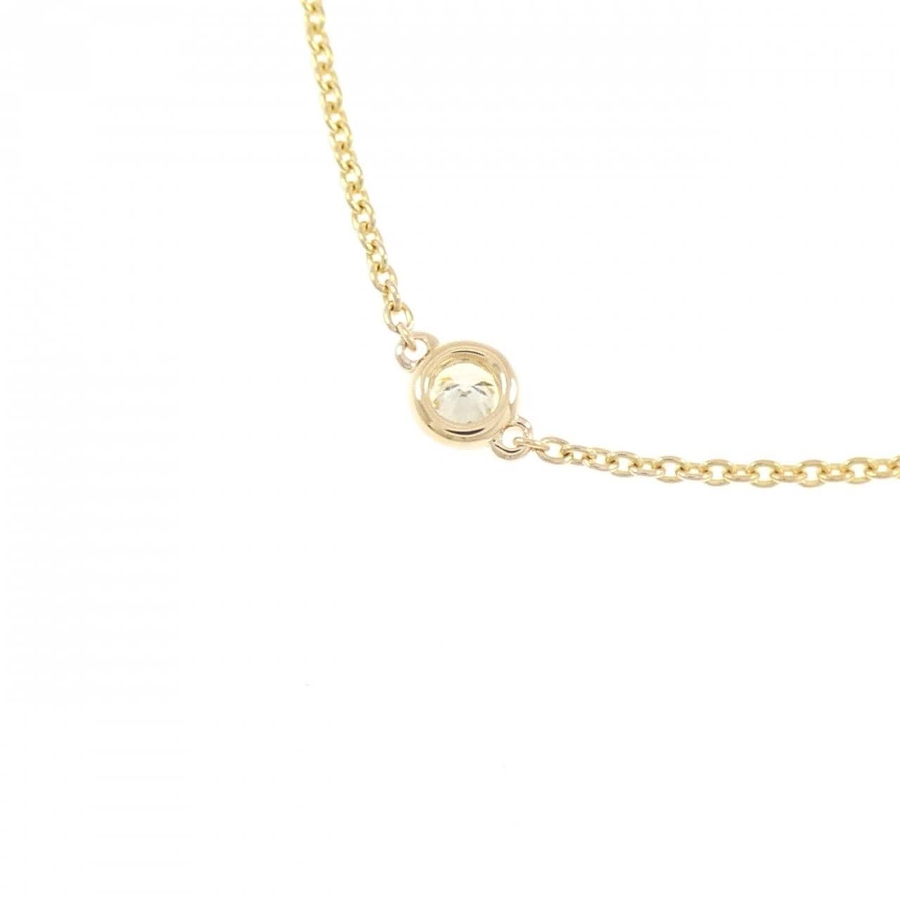 750YG ダイヤモンド ネックレス 1.06CT