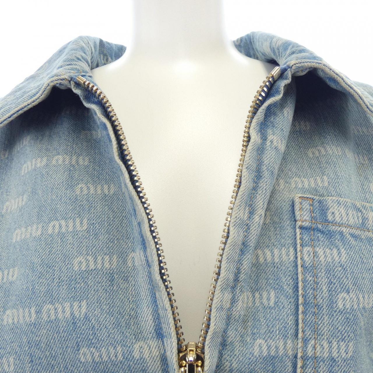 ミュウミュウ MIU MIU デニムジャケット