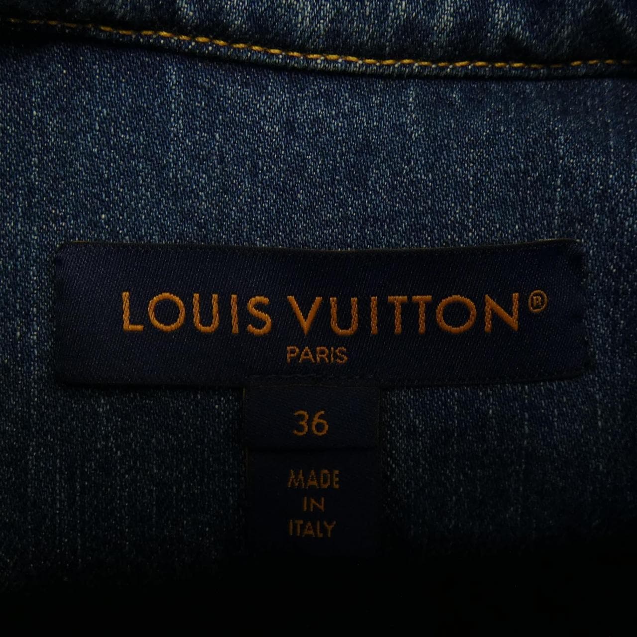 ルイヴィトン LOUIS VUITTON ショートデニムジャケット FQJA20GM1 デニムジャケット
