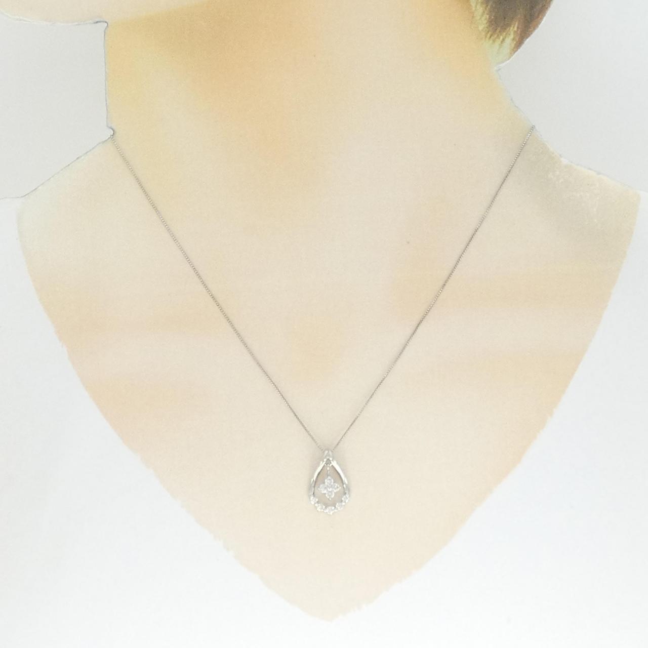 PT ダイヤモンド ネックレス 0.30CT
