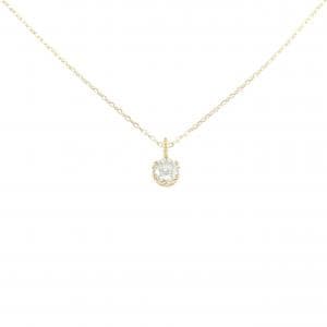 K18YG ダイヤモンド ネックレス 0.123CT