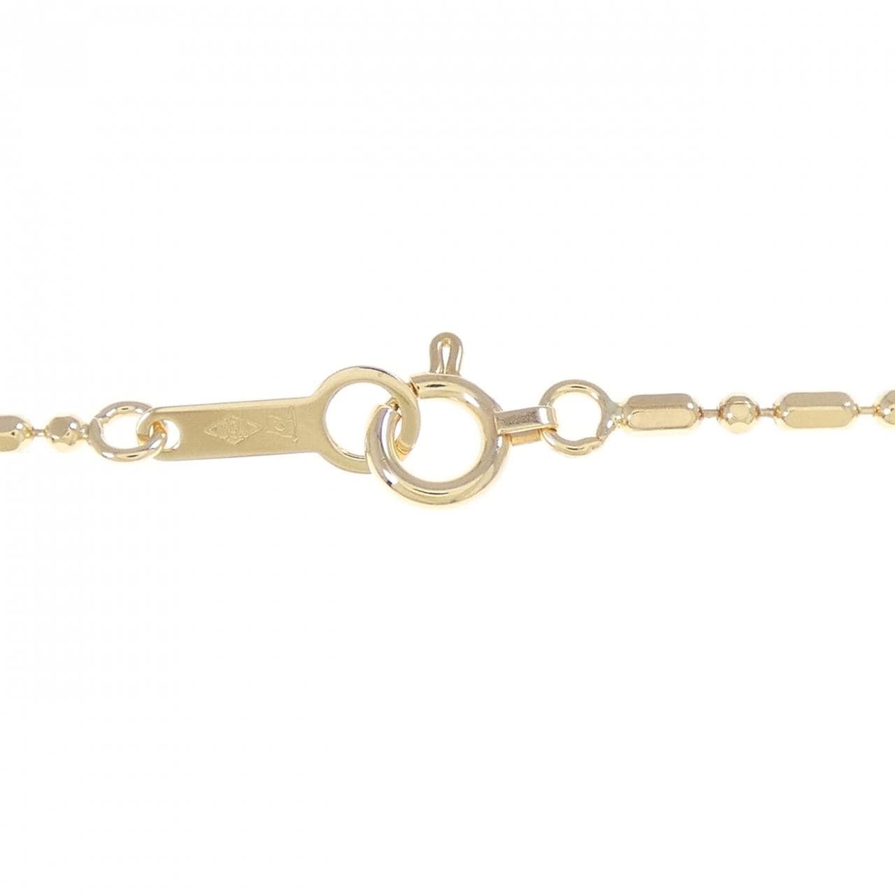 K18YG necklace