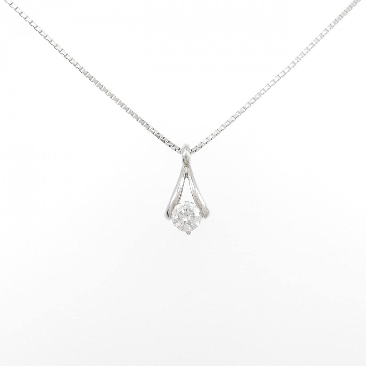 PT900/PT850 ダイヤモンド ネックレス 0.55CT