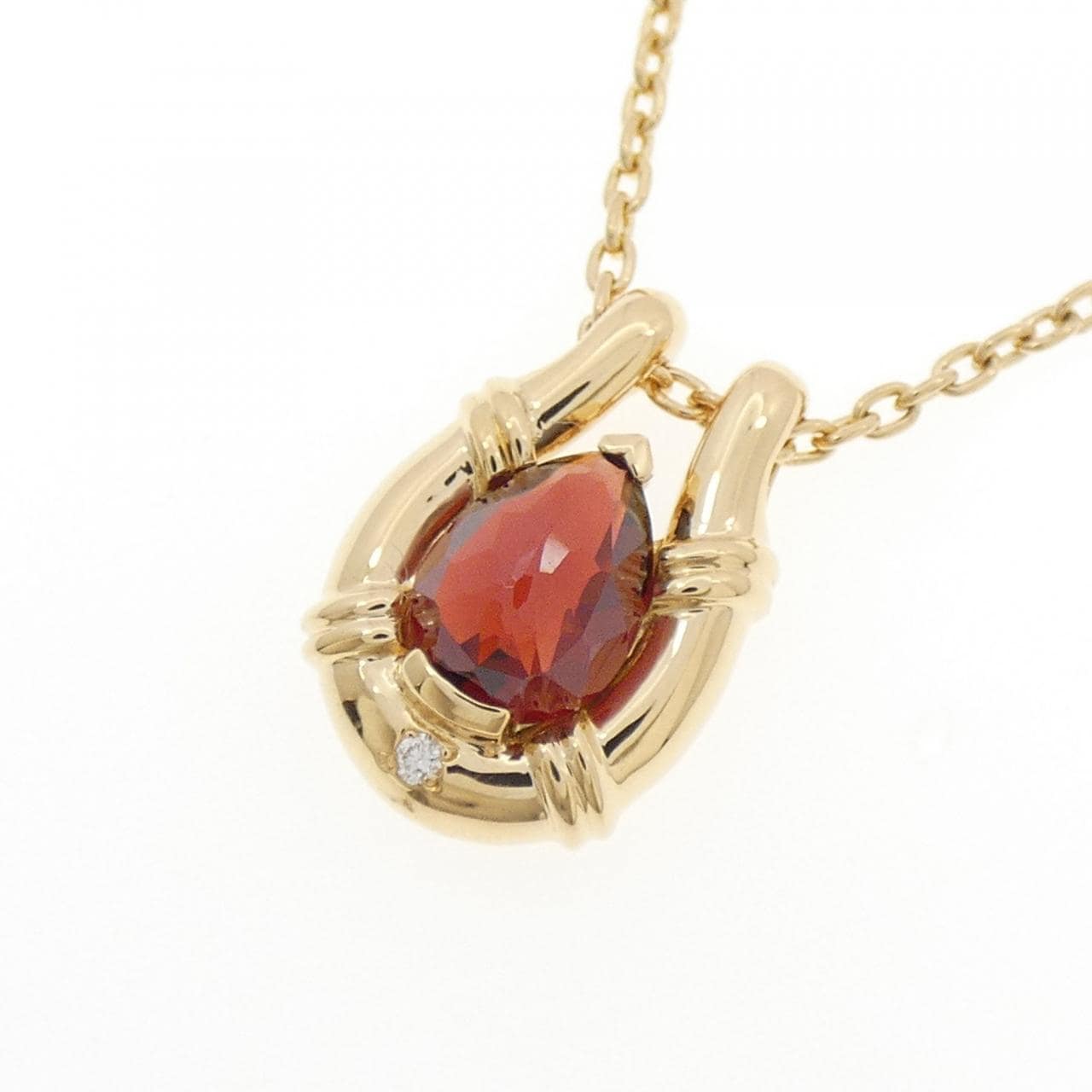 ポーラ ガーネット ネックレス 1.68CT