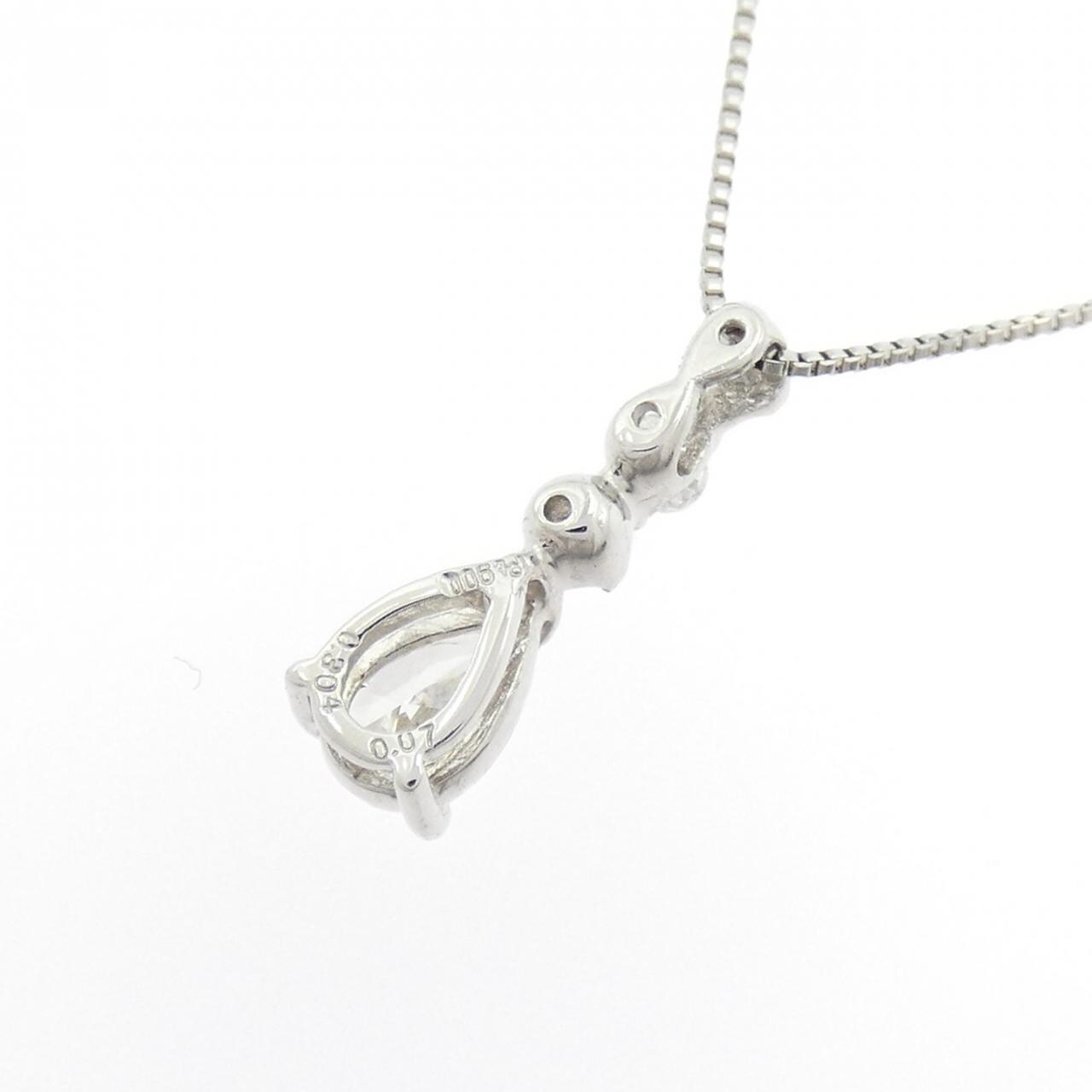 PT900/PT850 ダイヤモンド ネックレス 0.304CT