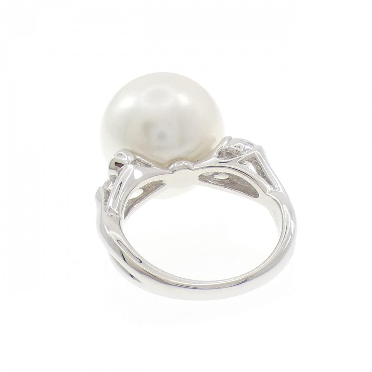PT900 白蝶パール リング 15.3mm