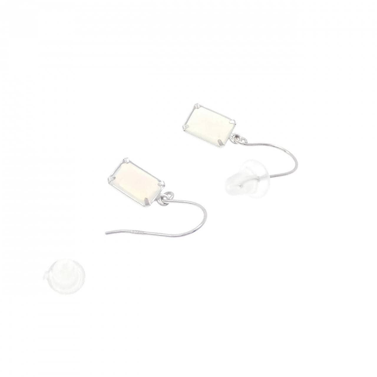 [BRAND NEW] K18WG OPAL Earrings