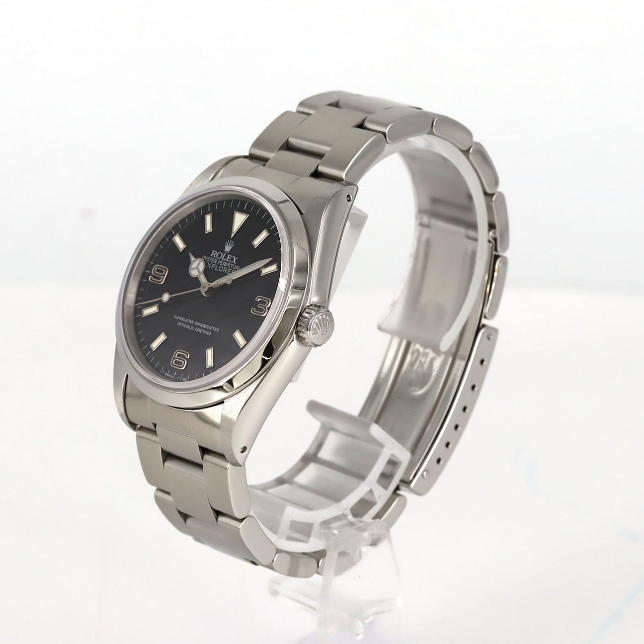 ロレックス エクスプローラーI･ブラックアウト" 14270 SS 自動巻 E番