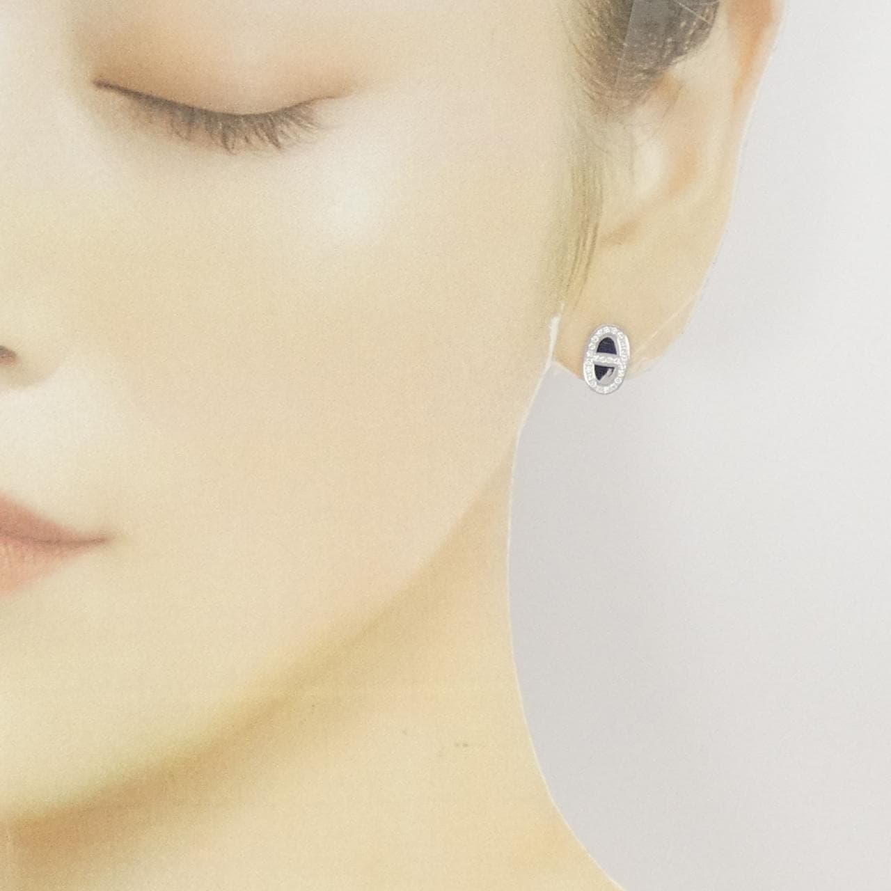 HERMES Chaine d'Ancre 輪廓耳環