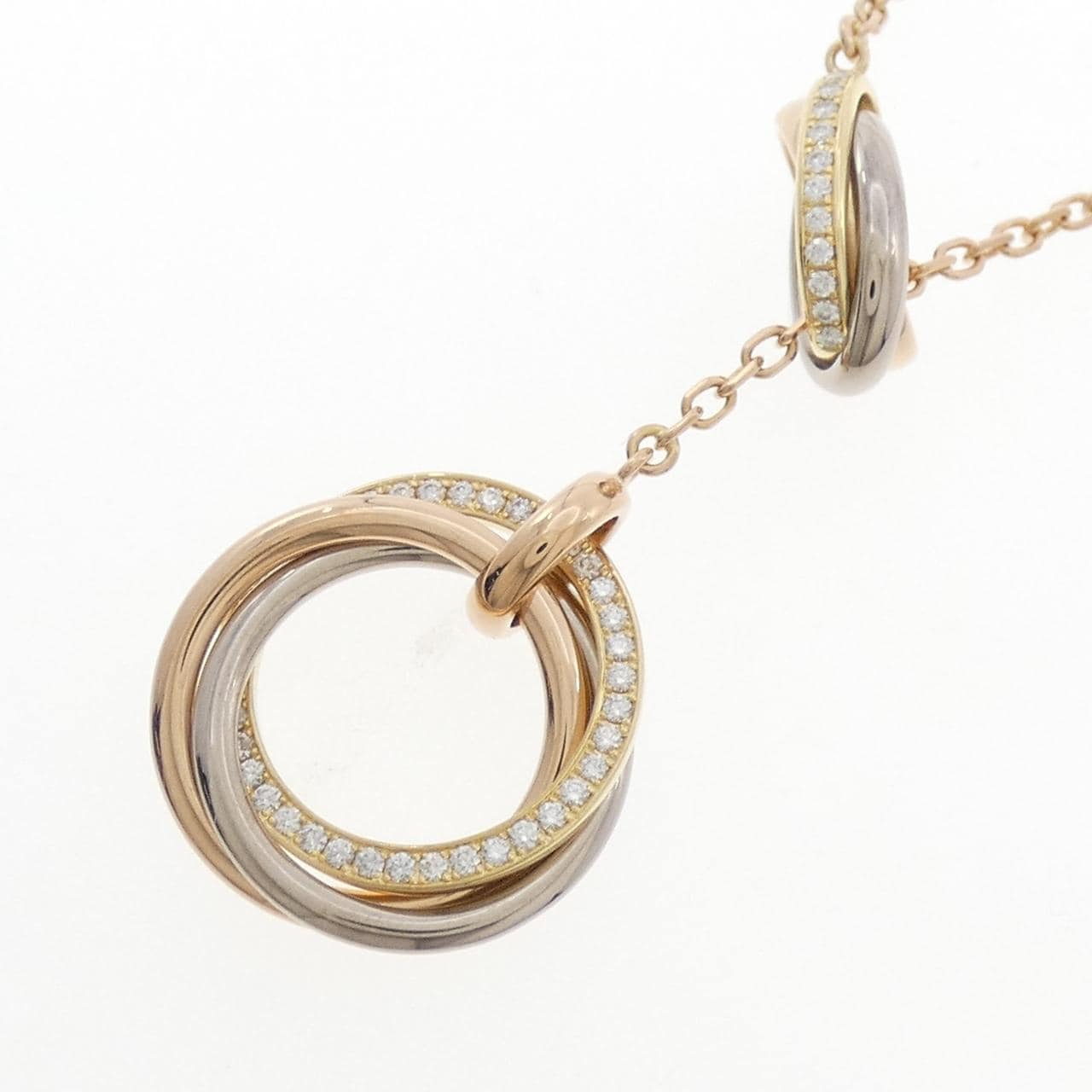 カルティエ トゥフォートリニティ ネックレス