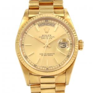 【ノーメンテナンス還元価格】ロレックス デイデイト 18038 YG 自動巻 8番台