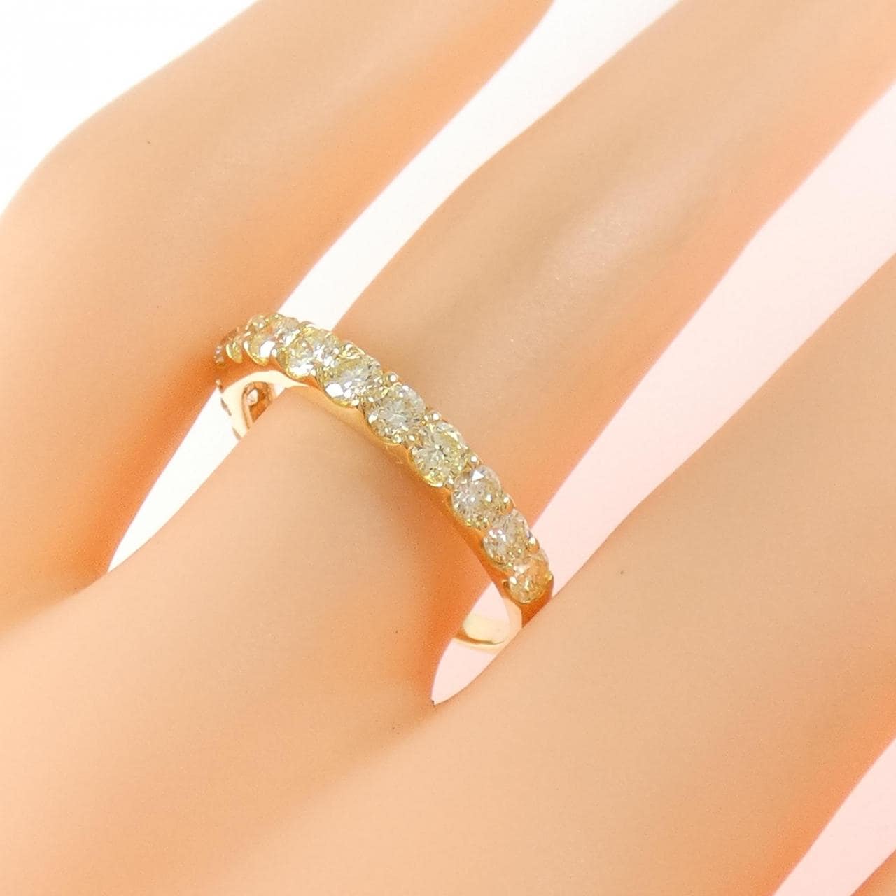 K18YG ダイヤモンド リング 1.00CT
