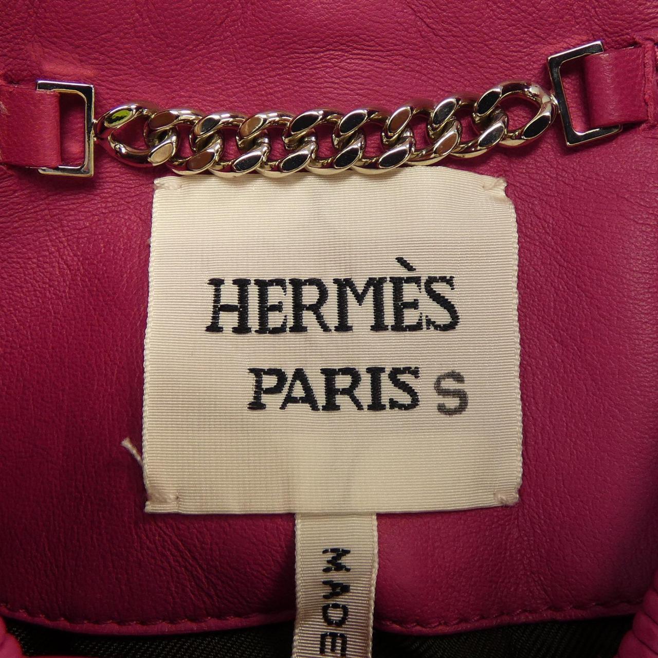 エルメス HERMES レザージャケット