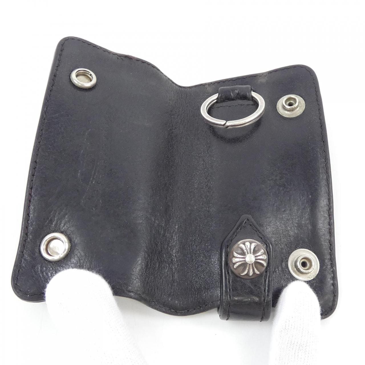 クロムハーツ CHROME HEARTS KEYCACE CROSS　SNAP 2246 304 1135 0900 KEY CASE