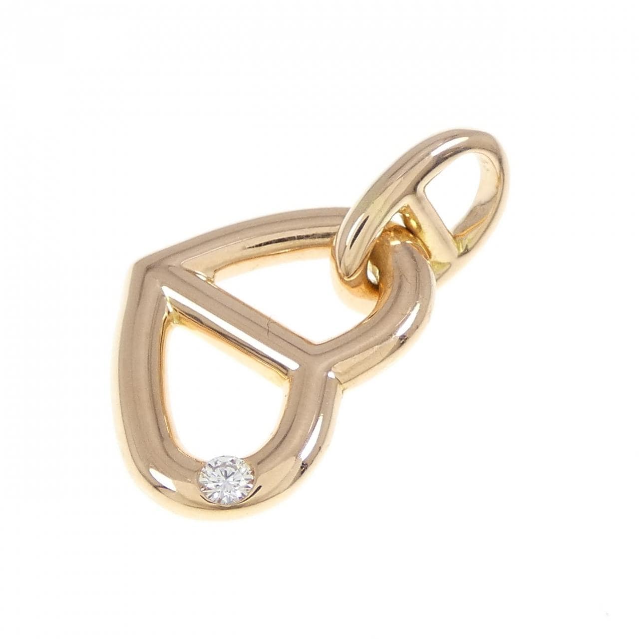 HERMES Diamond pendant