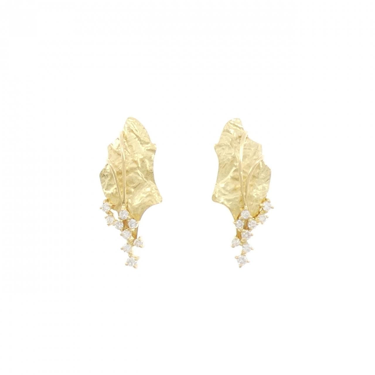 K18YG ダイヤモンド ピアス 0.20CT