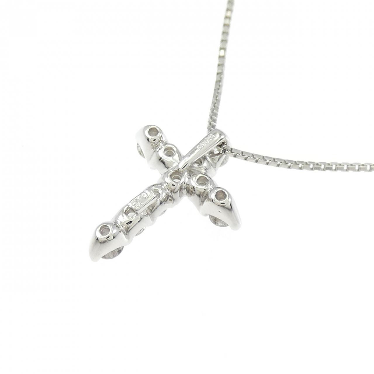 PT900/PT850 十字钻石项链 0.3CT
