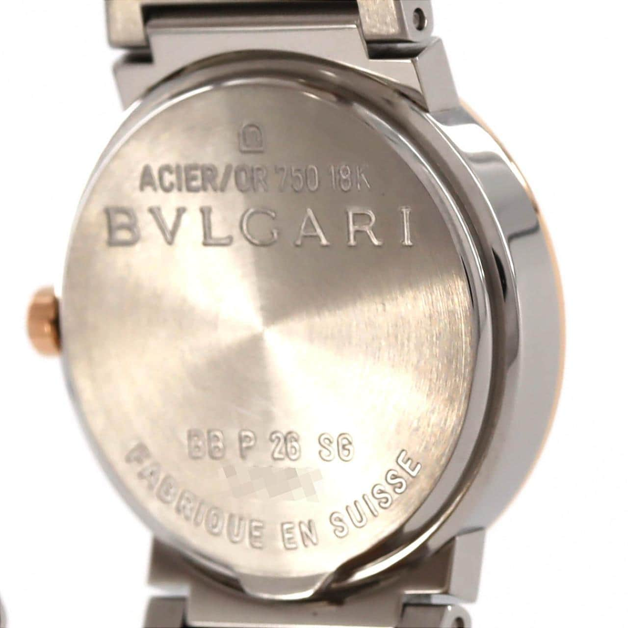 BVLGARI BVLGARI BVLGARI PG Combi 12P BBP26SG/BB26WSPGSPG/12 SSxPG Quartz