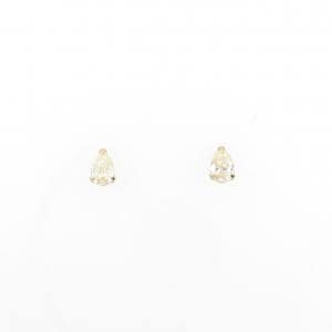 【新品】K18YG ダイヤモンド ピアス 0.32CT