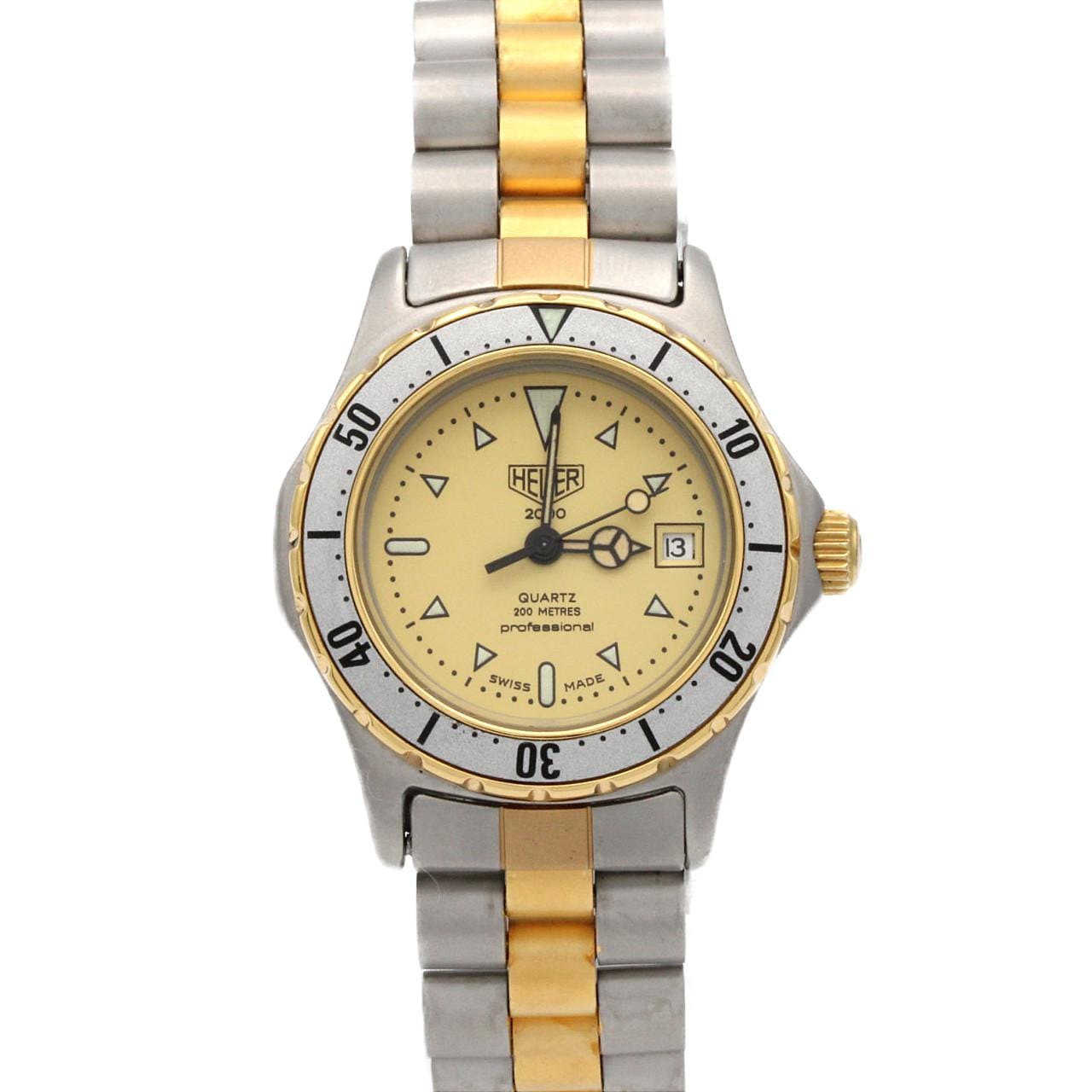 【ノーメンテナンス還元価格】タグ･ホイヤー プロフェッショナル2000 コンビ 974.008 SSxGP クォーツ