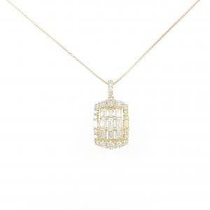 【新品】K18YG ダイヤモンド ネックレス 1.00CT