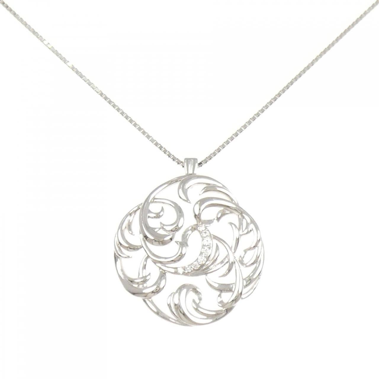 GSTV Diamond Necklace 0.07CT