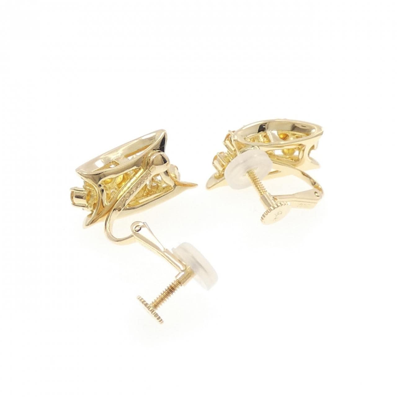 ジュネ サファイヤ イヤリング 1.94CT