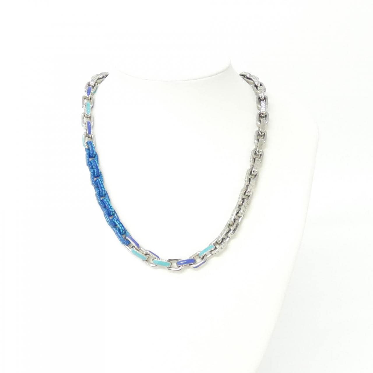 ルイヴィトン (LV X YK) コリエ パラダイス チェーン パンプキン M01095 ネックレス