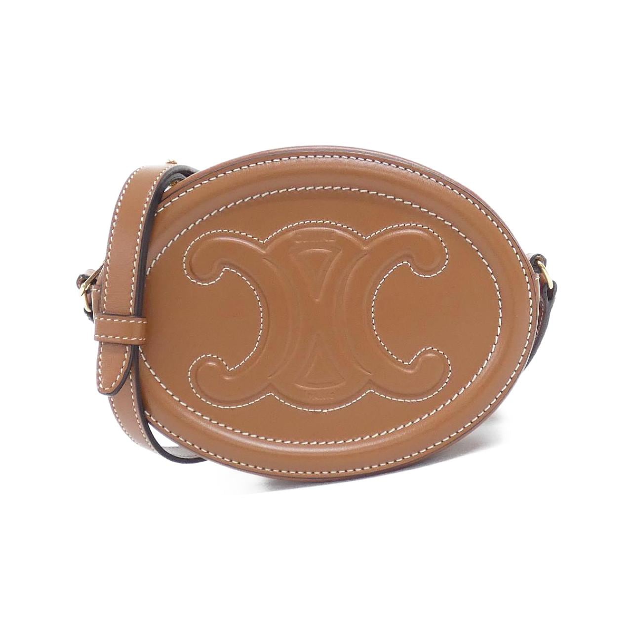 セリーヌ クロス ボディ オーバル パース 10I703DPQ ショルダーバッグ