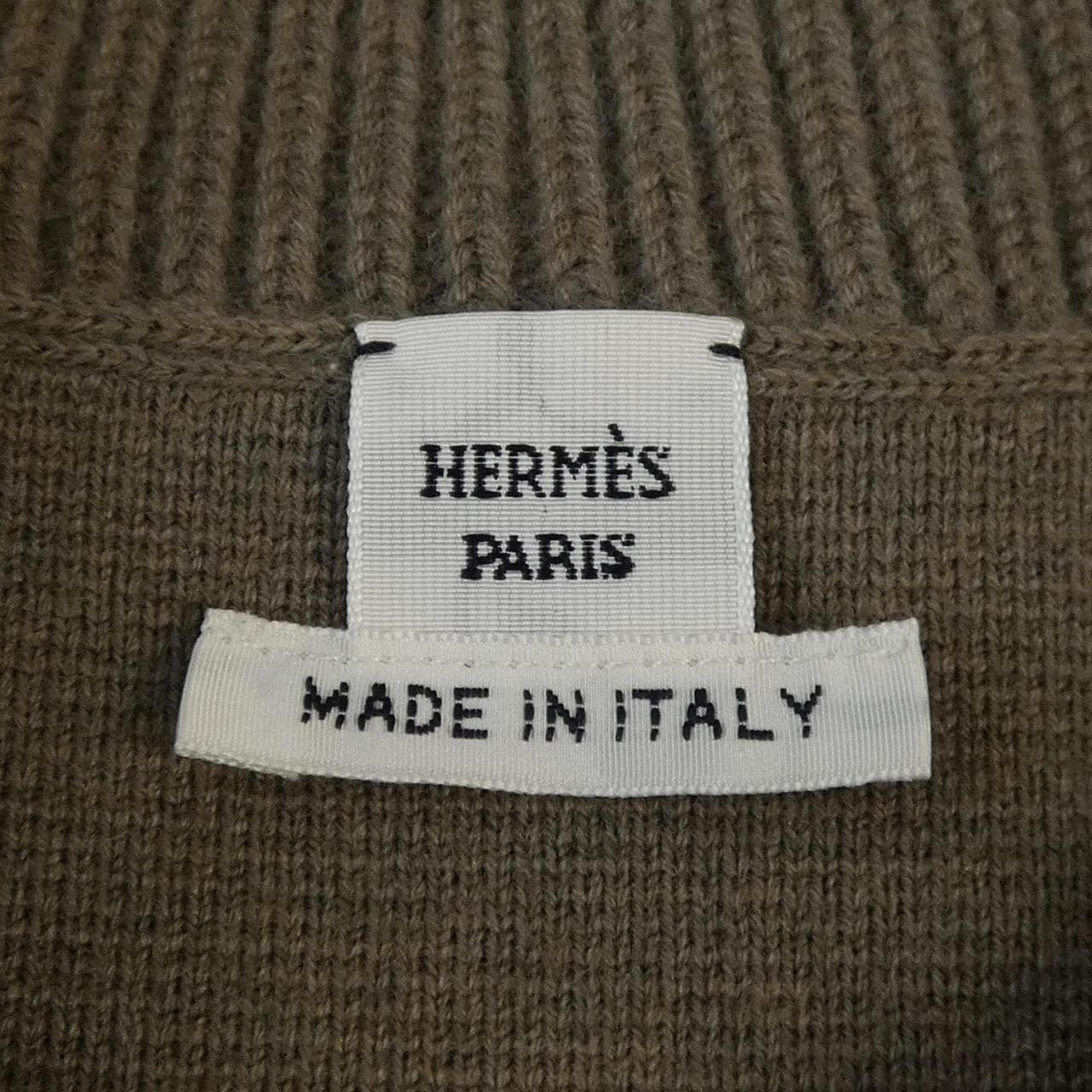 エルメス HERMES レザーディテール パッチポケット 6E2223D3 ジャケット