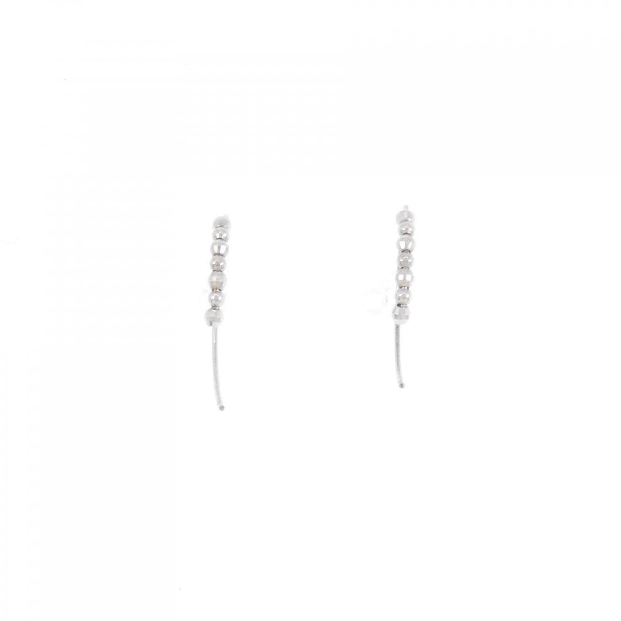 K18WG earrings