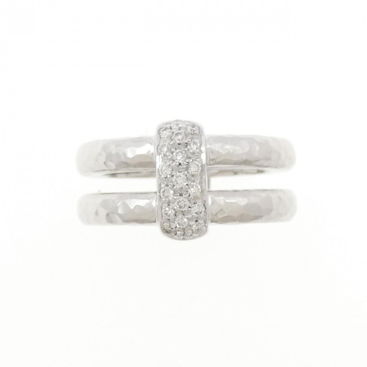 750WG ダイヤモンド リング