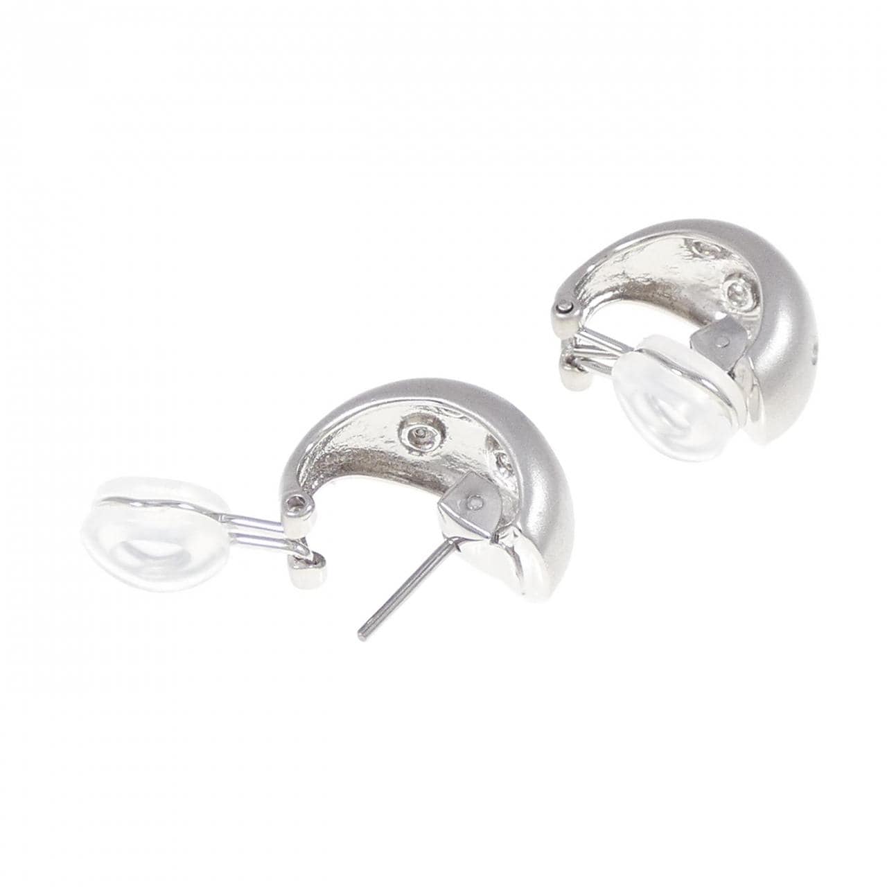 K18WG ダイヤモンド ピアス 0.20CT