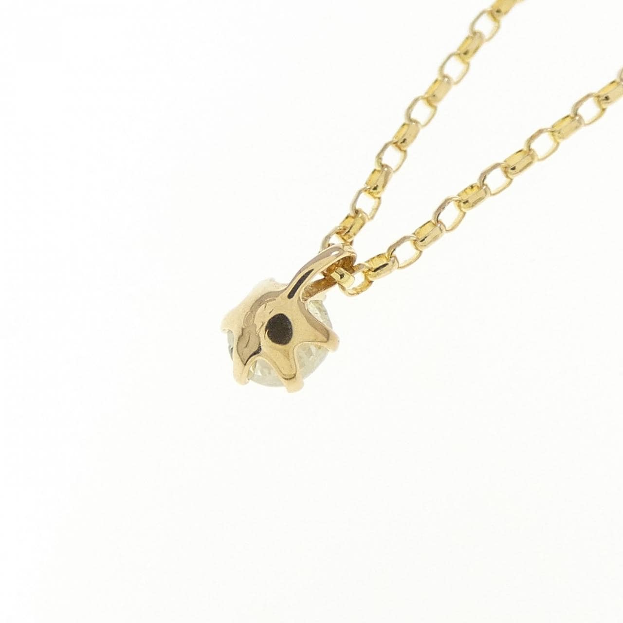 K18YG ダイヤモンド ネックレス 0.10CT