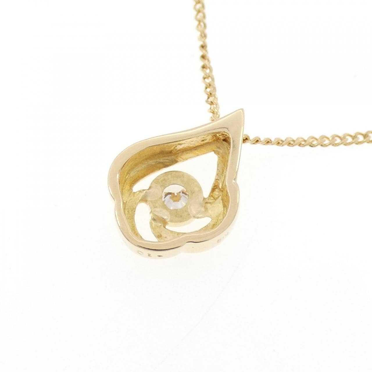 K18YG ダイヤモンド ネックレス 0.10CT