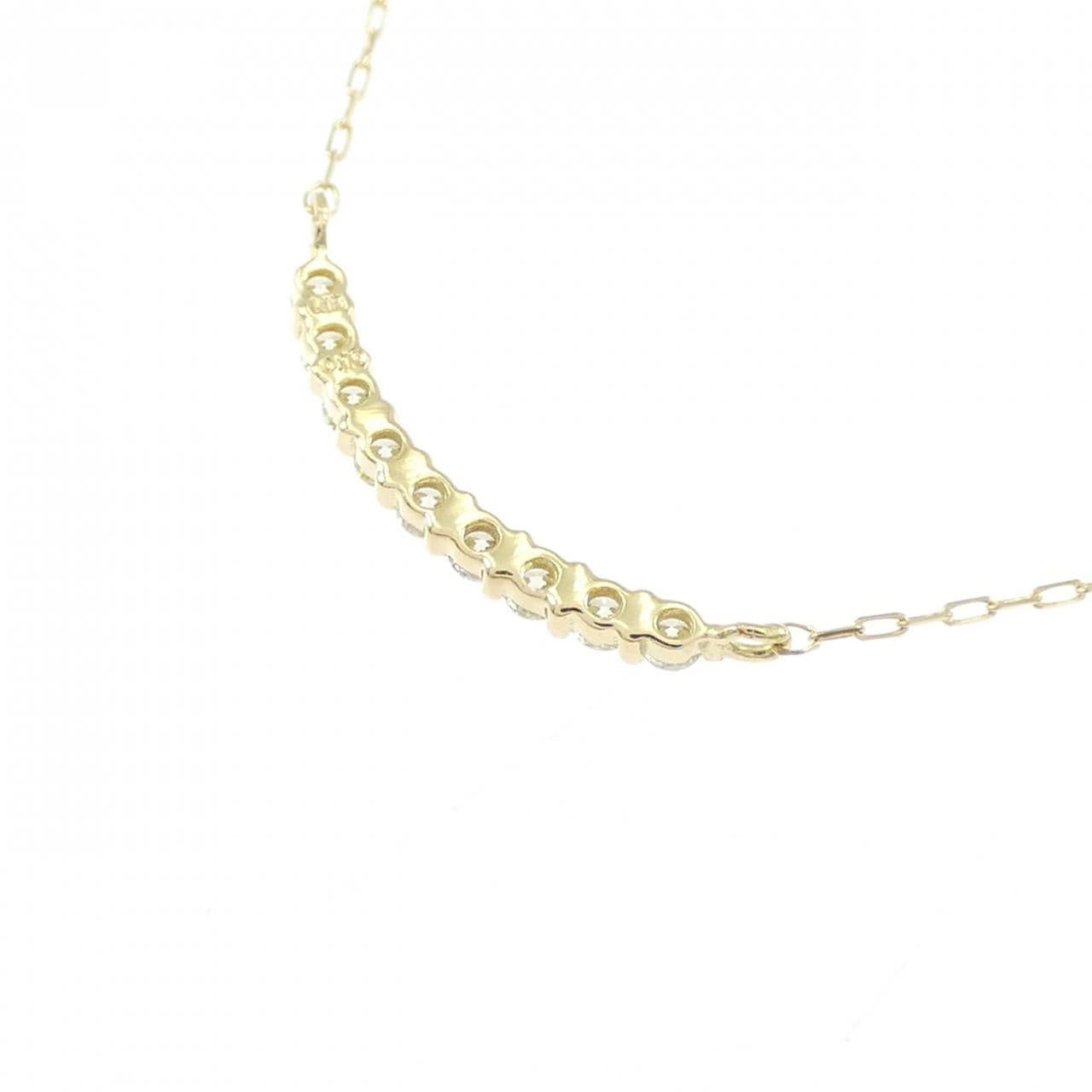 【新品】K18YG ダイヤモンド ネックレス 0.10CT