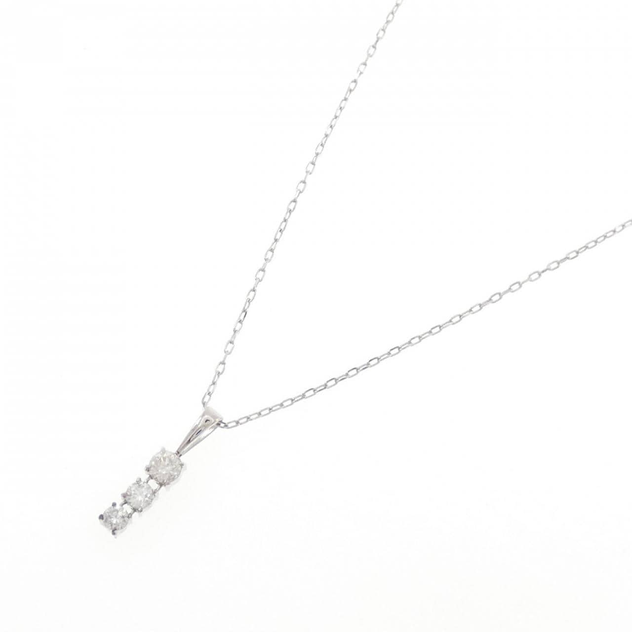 PT900/PT850 ダイヤモンド ネックレス 0.337CT