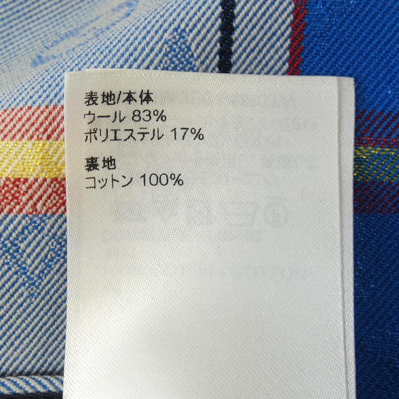 ルイヴィトン LOUIS VUITTON モノグラムチェックプリーツパンツ HMP03WJB6 パンツ