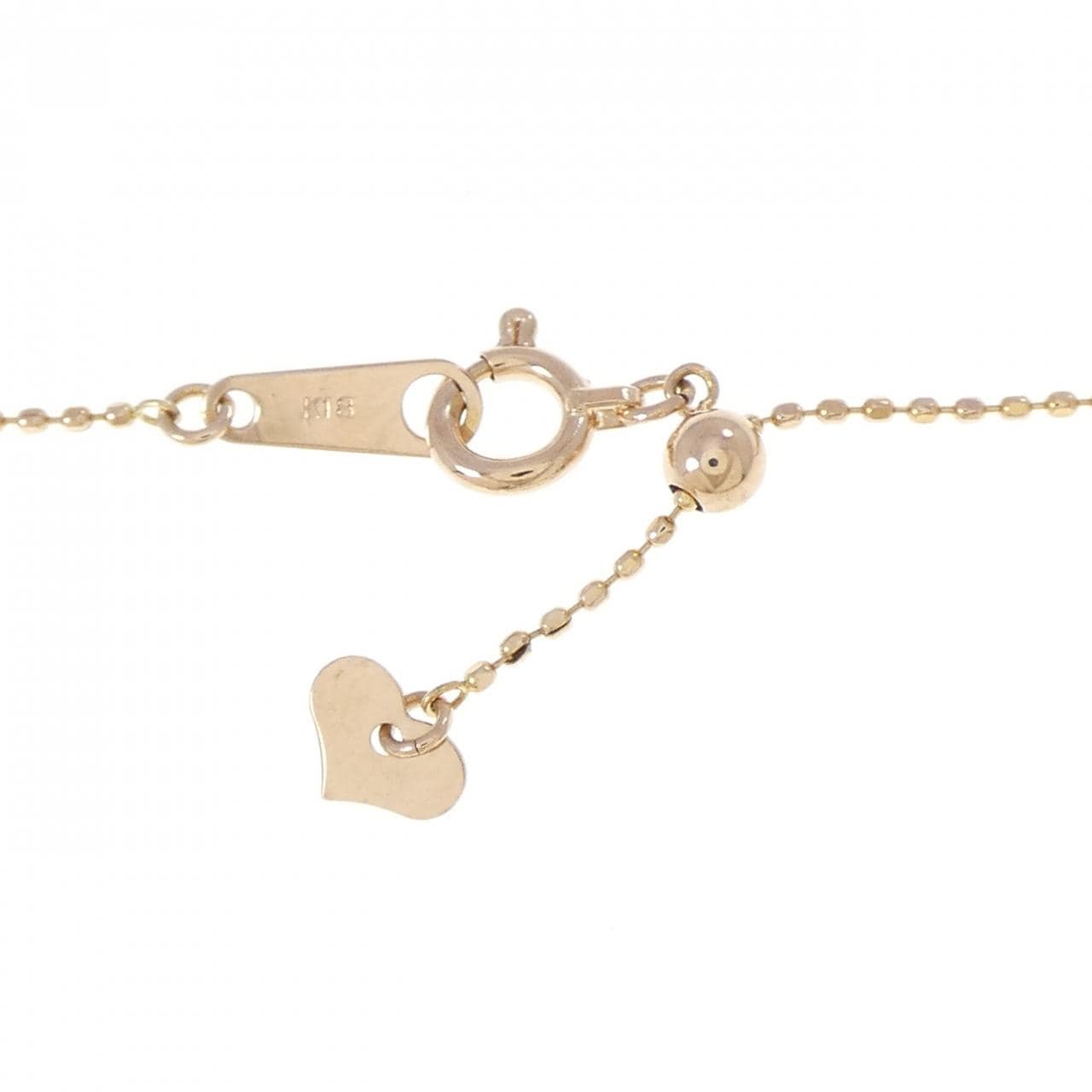 K18PG ダイヤモンド ネックレス 0.31CT