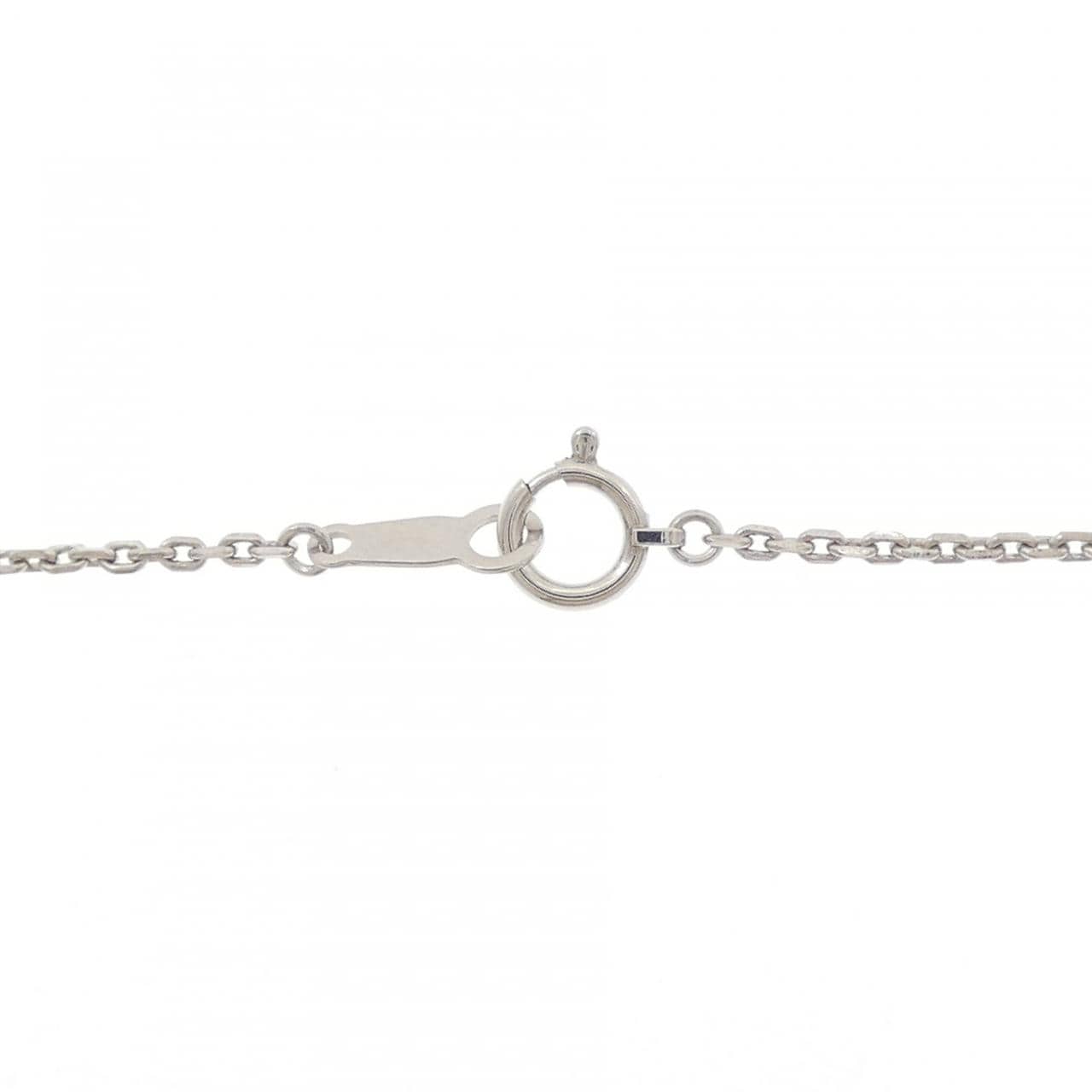 PT/PT850 フラワー ダイヤモンド ネックレス 0.29CT