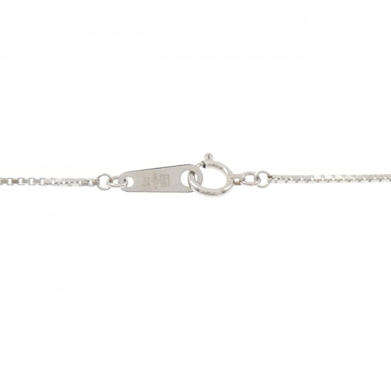 PT900/PT850 ルビー ネックレス 0.54CT