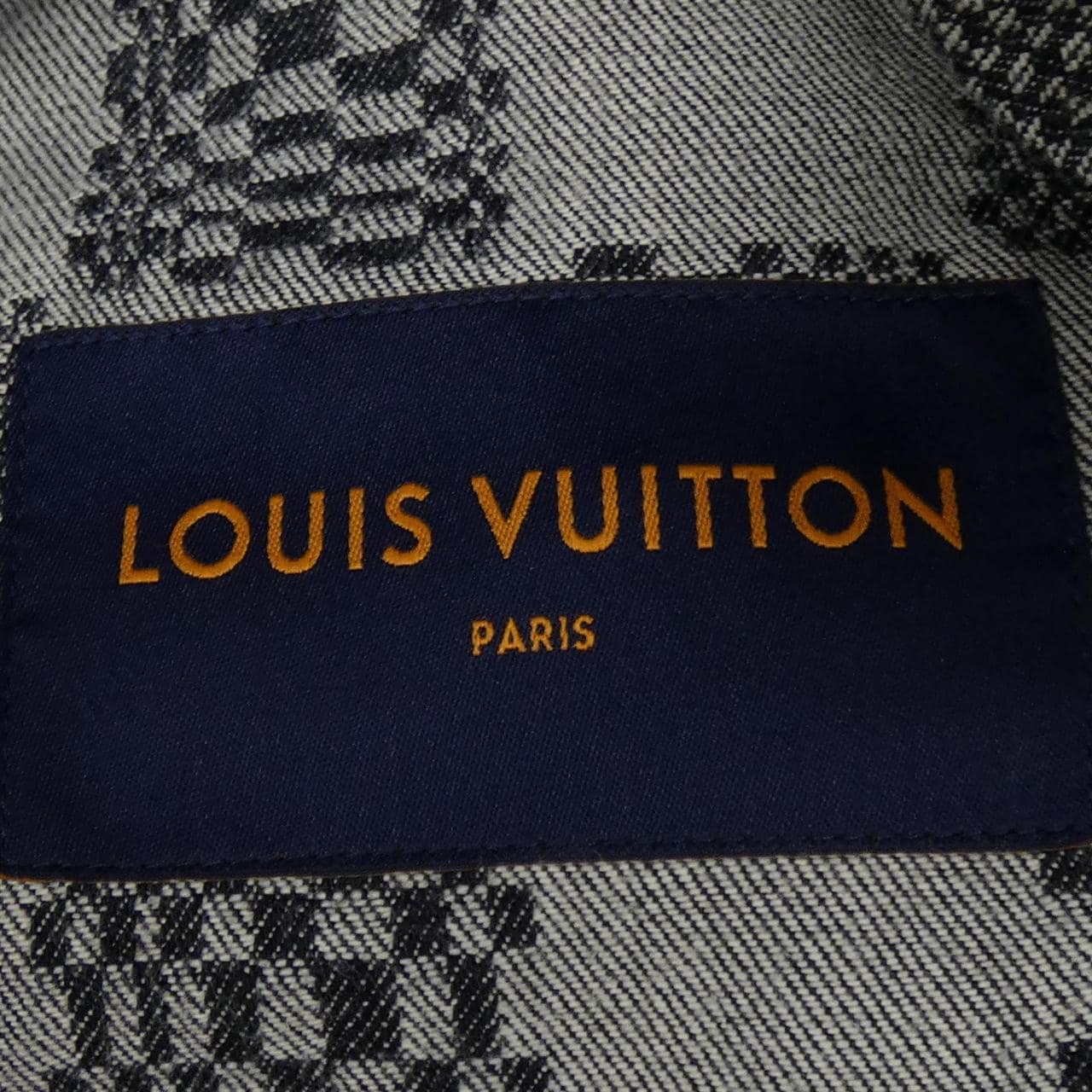 ルイヴィトン LOUIS VUITTON ディストーテッドダミエデニムジャケット HLA50WEW2 デニムジャケット