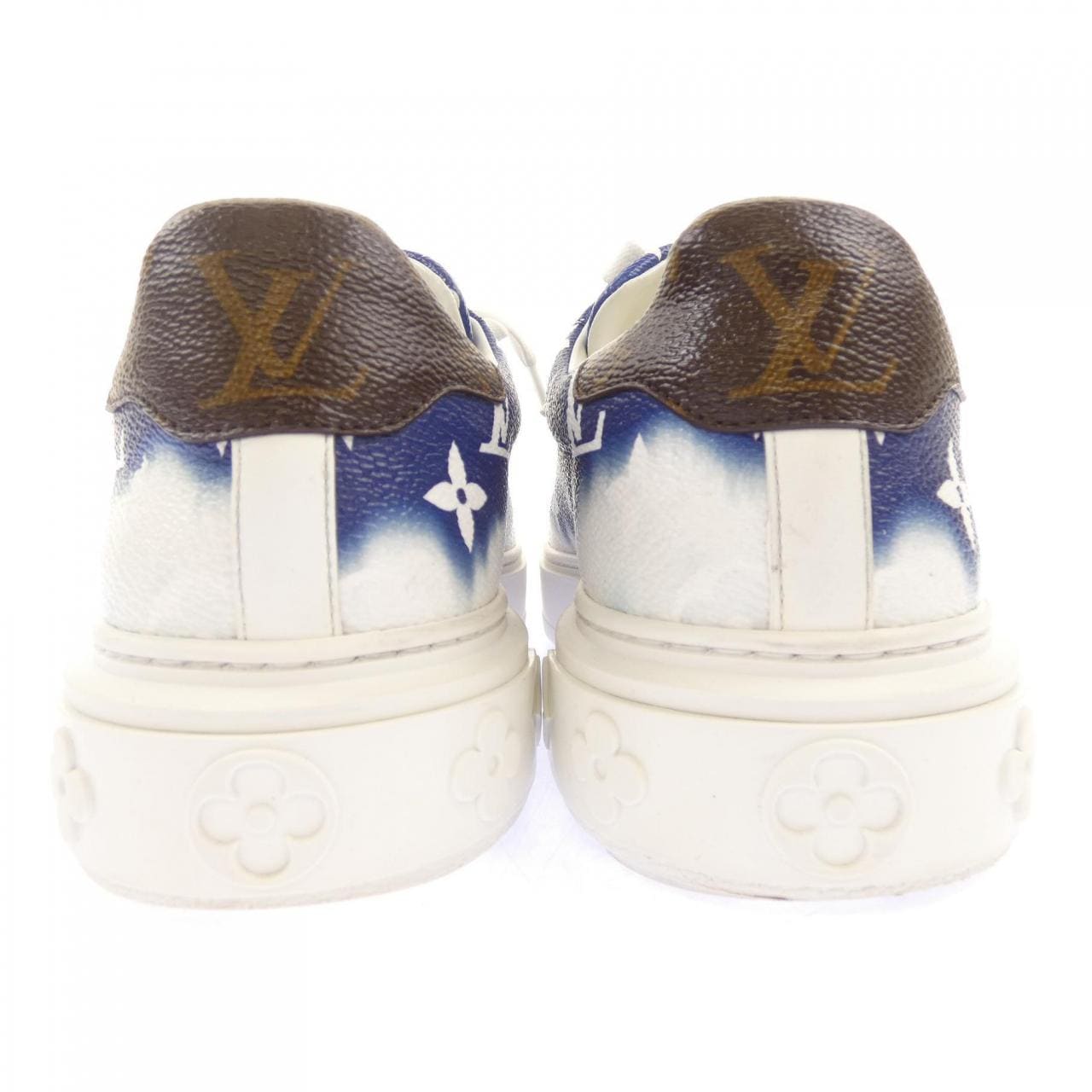 ルイヴィトン LOUIS VUITTON パテントモノグラムキャンバス LV エスカル タイムアウトライン スニーカー