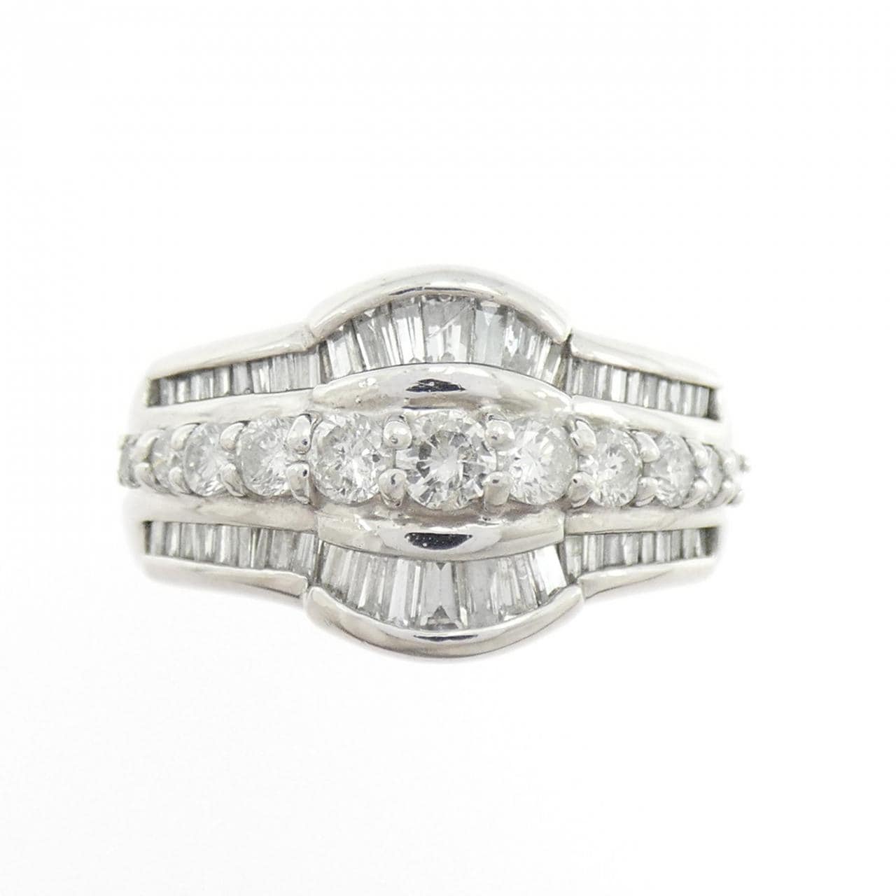 PT900 ダイヤモンド リング 1.04CT