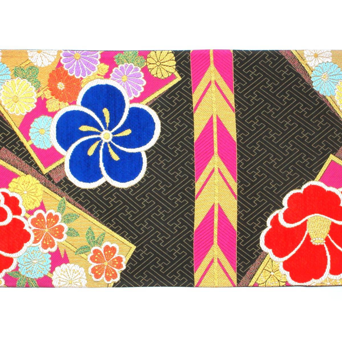 袋帯　モール入り　芯なし仕立