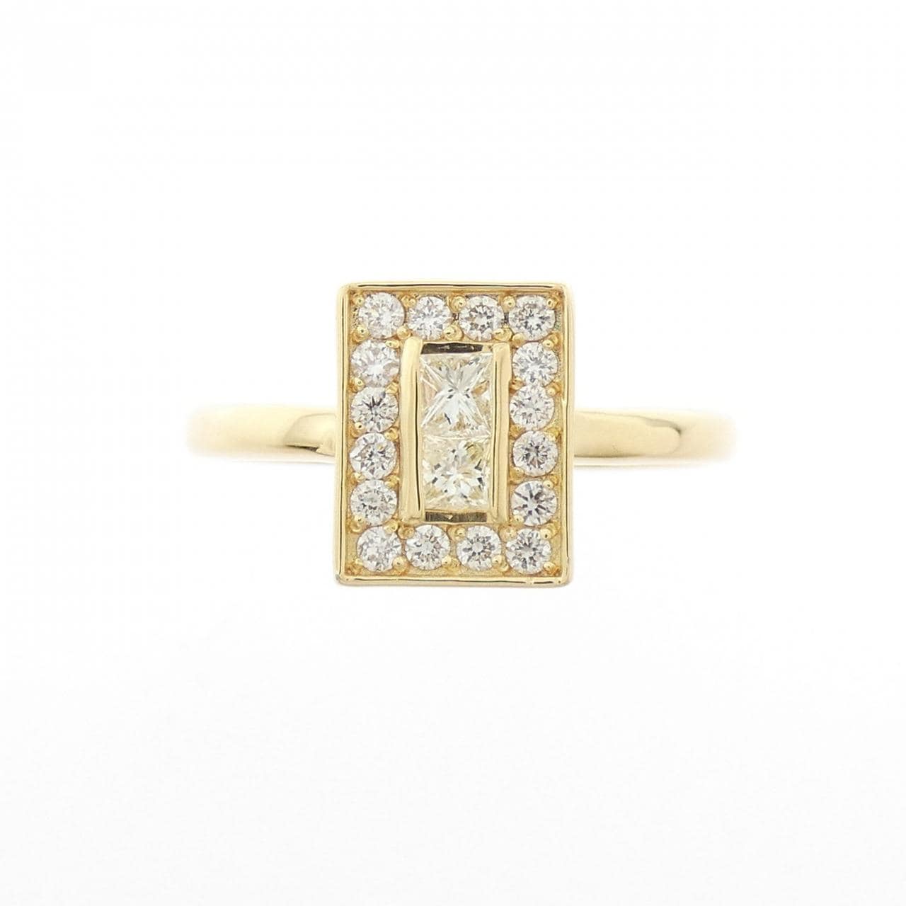 K18YG ダイヤモンド リング 0.30CT