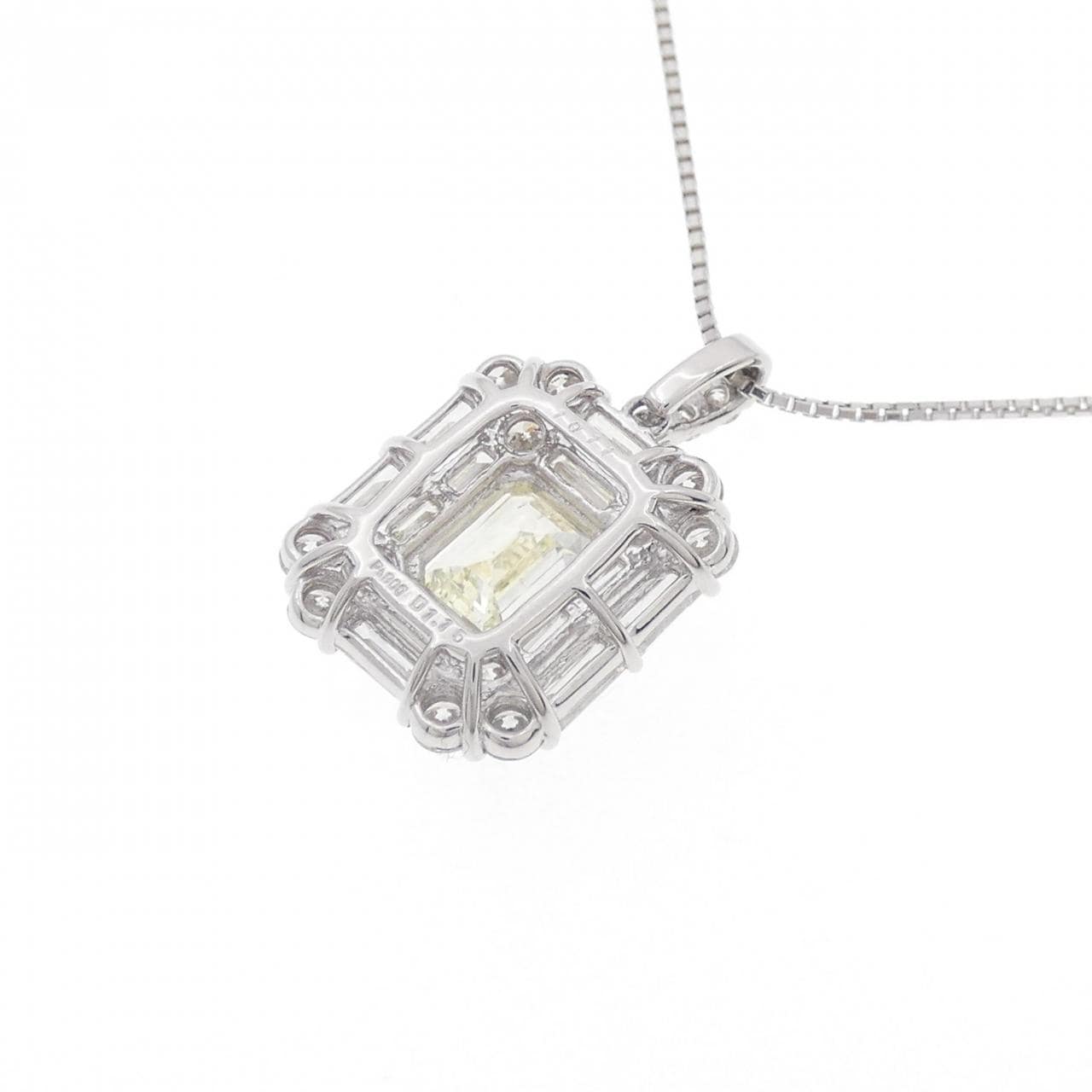 PT ダイヤモンド ネックレス 1.011CT