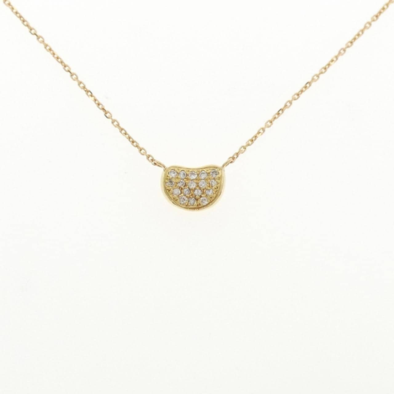 K18YG ダイヤモンド ネックレス 0.15CT